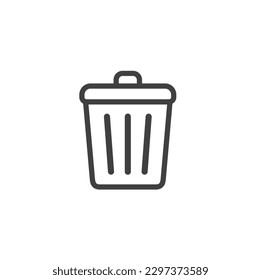 symbol of remove or delete, vector art.