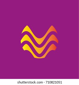 symbol repetition logo lines