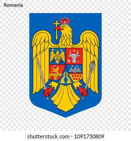 Symbol of Romania. National emblem