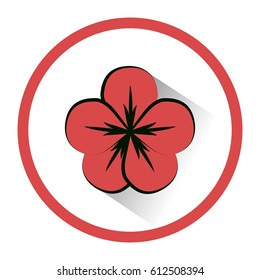 symbol round beauty flower decoration