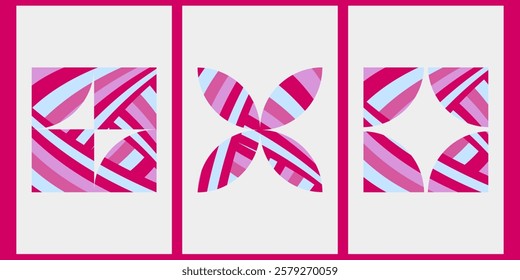 Symbol Rush collection Pink monochromatic pattern,sized for A0 poster card and each have well define sized,poster,card,background,highdefination,size of the canvas is 5000*2500px.decorative abstract.