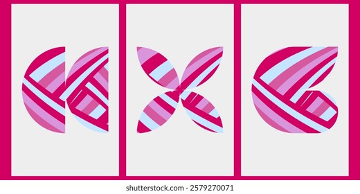 Symbol Rush collection Pink monochromatic pattern,sized for A0 poster card and each have well define sized,poster,card,background,highdefination,size of the canvas is 5000*2500px.decorative abstract.