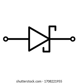 Symbol Schottky Diode icon Schottky Diode
