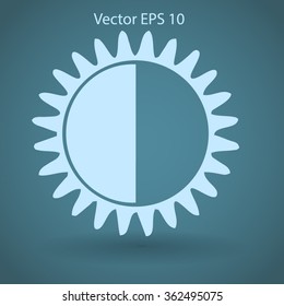 Symbol screen brightness vector
