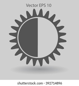 Symbol screen brightness vector