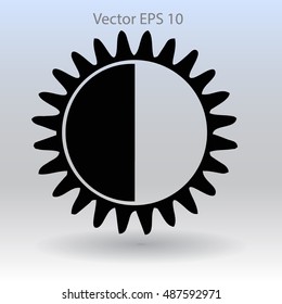 Symbol screen brightness vector