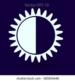 Symbol screen brightness vector