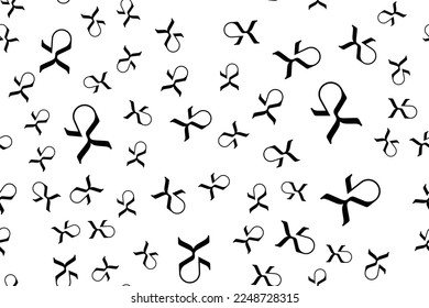 Symbol seamless pattern. Pattern for branding and textile products. Flat illustration EPS 10.