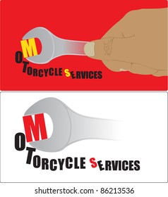 Symbol Service technician, Motorcycle Service, illustrations