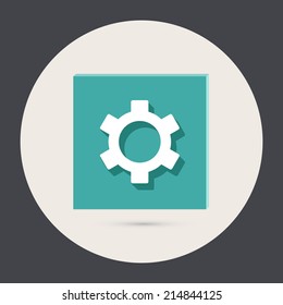 symbol settings. cogwheel