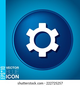 symbol settings. cogwheel, icon setting and repair