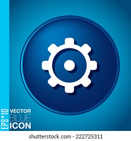 symbol settings. cogwheel, icon setting and repair