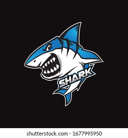 Symbol Shark logo vector design