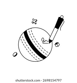 Símbolo de reconhecimento de jogadores e recordações assinadas - Ícones de Vetor