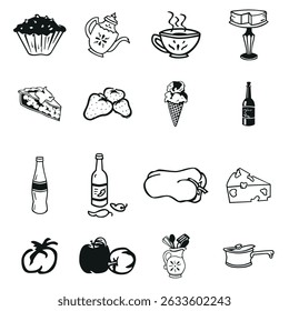 Symbol and Sketch Design Vector and Illustration	