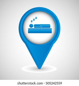 symbol sleeps dreams design vector illustration eps 10
