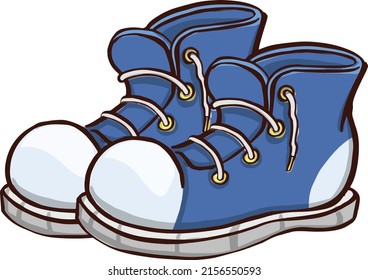 Symbol of sneakers sneakers sports shoes at different angles