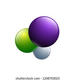 Symbol of Solar System. Thin line Icon of Set of Space