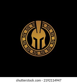 Symbol Spartan Shield Logo Vector Business 