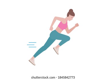 Symbol Speed the treadmill gradient. to help you lose some kilos as well as perform essential cardio exercises. Fitness and health concepts. illustration in cartoon style.