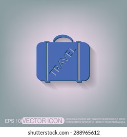 symbol of a suitcase for travel. Travel Bag