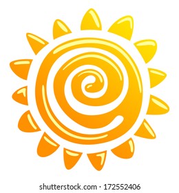 symbol of sun. eps8