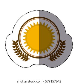 symbol sun icon image design, vector illustration