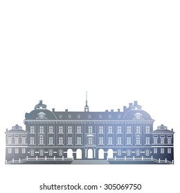 symbol of Sweden, vector illustration
