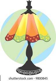a symbol of table lamp	