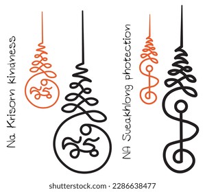 Symbol Talisman, thailändischer traditioneller tätowierter Name in thailändischer Sprache ist Yant Na krisonrn Na Sueakhlong.Hindu oder buddhistisches Zeichen, das den Weg zur Erleuchtung darstellt. Yantras Tattoo-Symbol