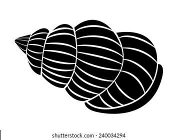 Symbol Tattoo of Sea Shell 