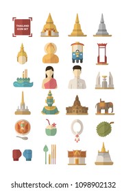 The symbol of Thailand Set