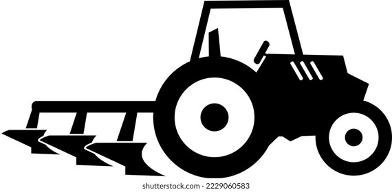 a symbol for tillage tractor