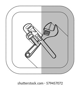 symbol tools icon design, vector illustration image