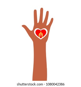 Symbol of tragedy metaphor of memory vector illustration