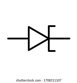 Symbol Tunnel Diode icon Tunnel Diode