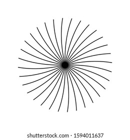 Symbol twirl texture vector swirl shape concept