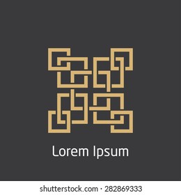 symbol of twisted squares