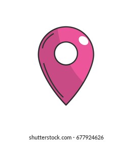 symbol ubication to explore map location