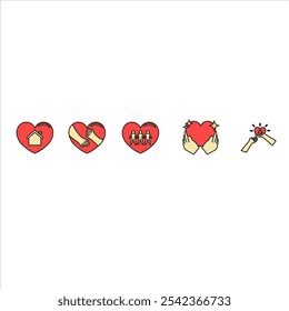 A symbol of universal love, compassion and empathy. Represents warm feelings and sincerity in relationships and friendships.