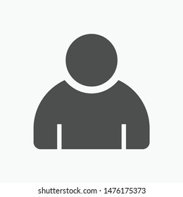 Symbol of User icon vector 