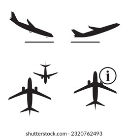Symbol vector of airport board airline sign, Airport sign departure arrival travel icon. con of gate flight information.