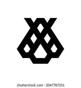 Symbol vector of building and property logo template with creative lineart icon. Real estate architeture design minimalist illustration for agency and company.