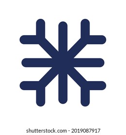 Symbol vector design of symmetrical snow flakes