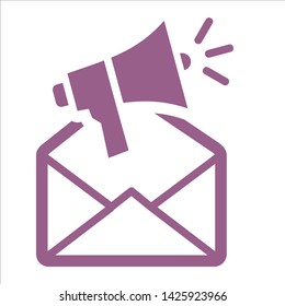 Symbol vector Email Marketing icon