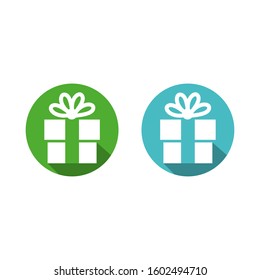 Symbol vector gift icon illustration