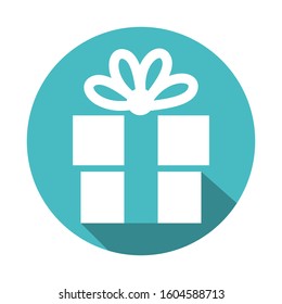Symbol vector gift icon illustration
