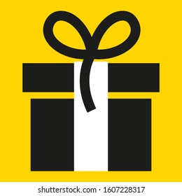 Symbol vector gift icon illustration
