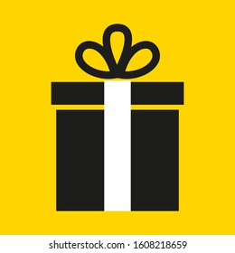 Symbol vector gift icon illustration