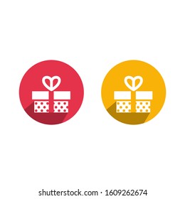 Symbol vector gift icon illustration